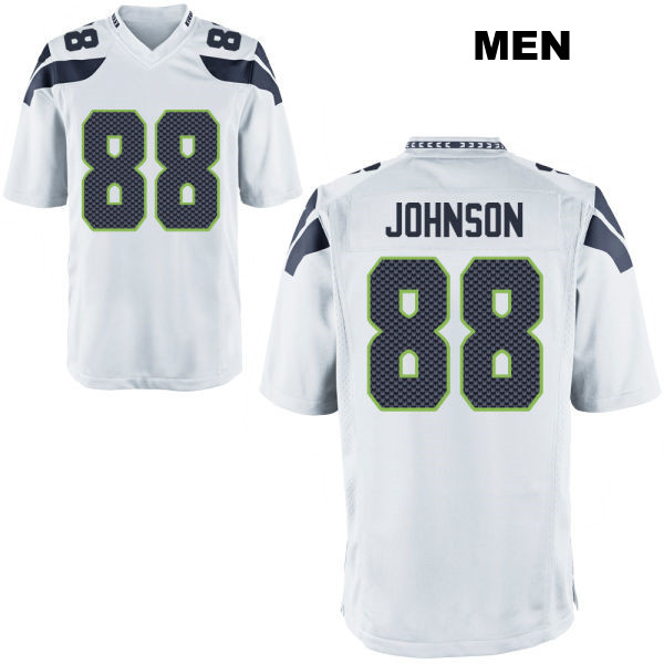 Cade Johnson Seattle Seahawks Stitched Mens Number 88 Away White Game Football Jersey