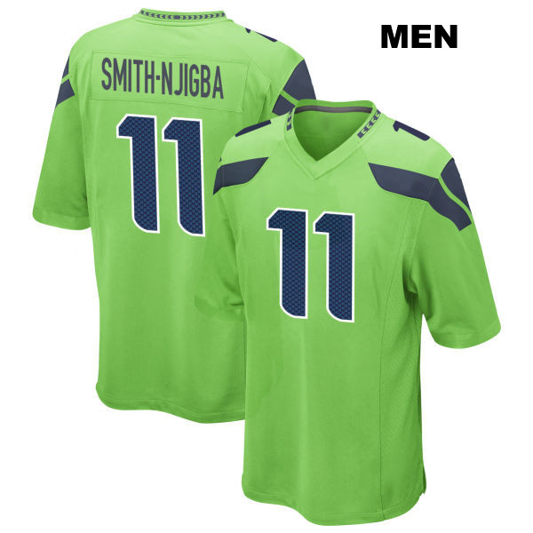 Alternate Jaxon Smith-Njigba Seattle Seahawks Mens Stitched Number 11 Green Game Football Jersey