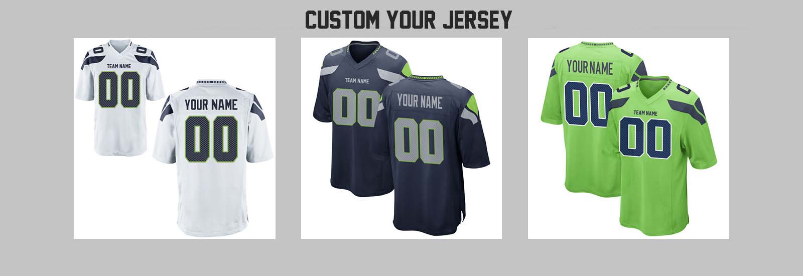 Seahawks customized jersey